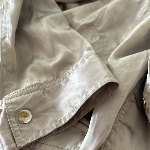 Chico's Lightweight Silver Jacket, Sz.‎ 3 - Picture 8 of 8